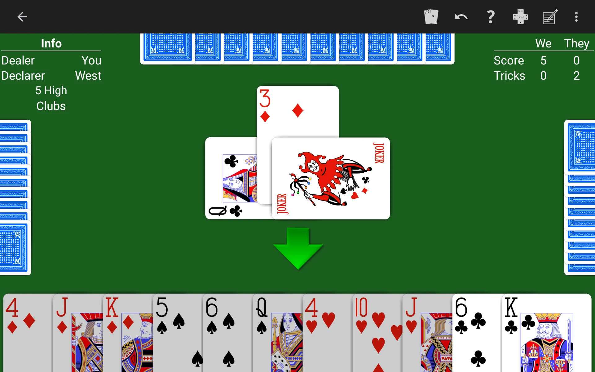 Bid Whist - Expert AI screenshot