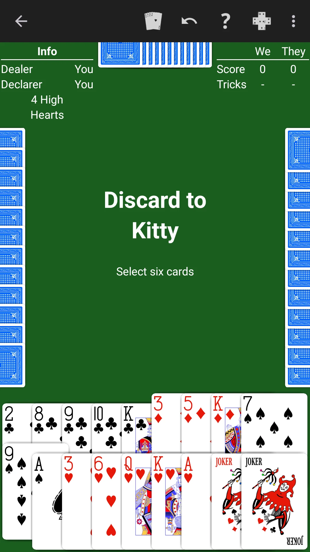 Bid Whist - Expert AI screenshot