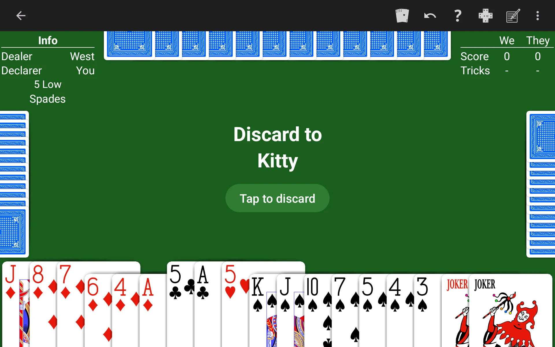Bid Whist - Expert AI screenshot